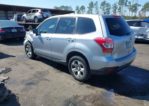 2015 Subaru Forester 2.5I z USA, uszkodzony, nr VIN JF2SJAAC4FG451373